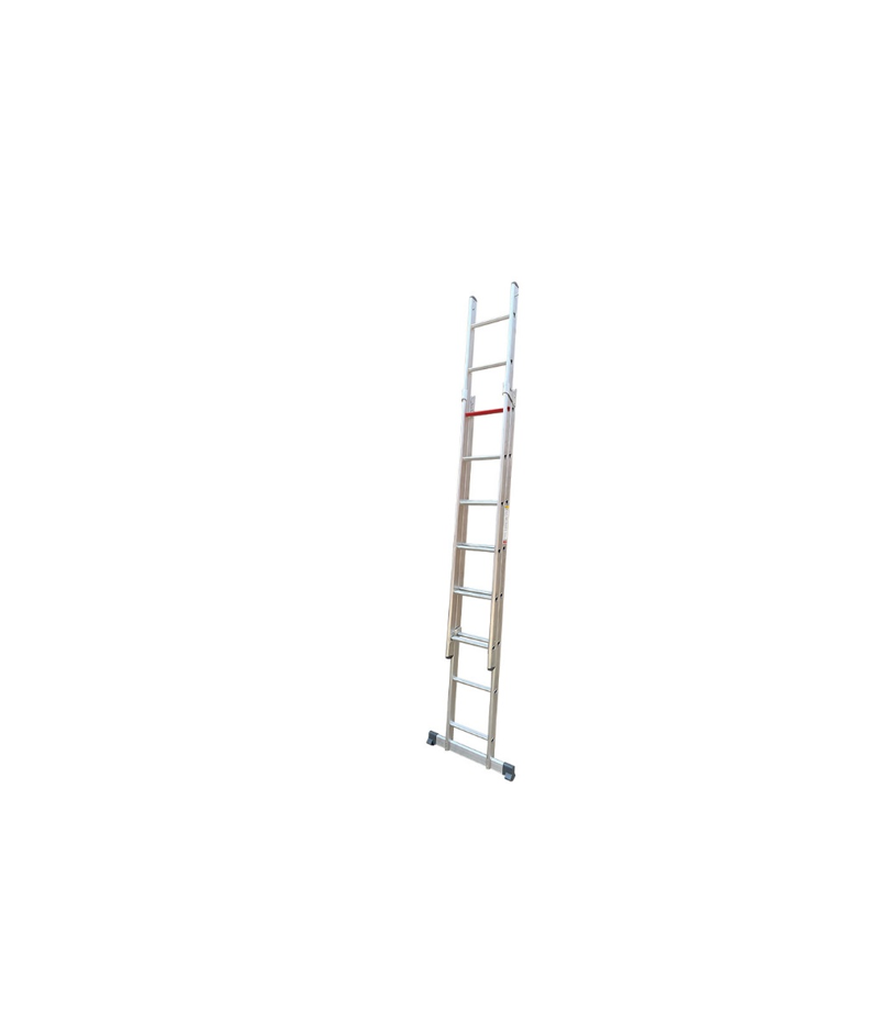 CSE ALUMINIUM MULTI PURPOSE LADDER Medium Duty Step Extension Ladder - Aluminium - 4.2 - 7.8M - Image 1