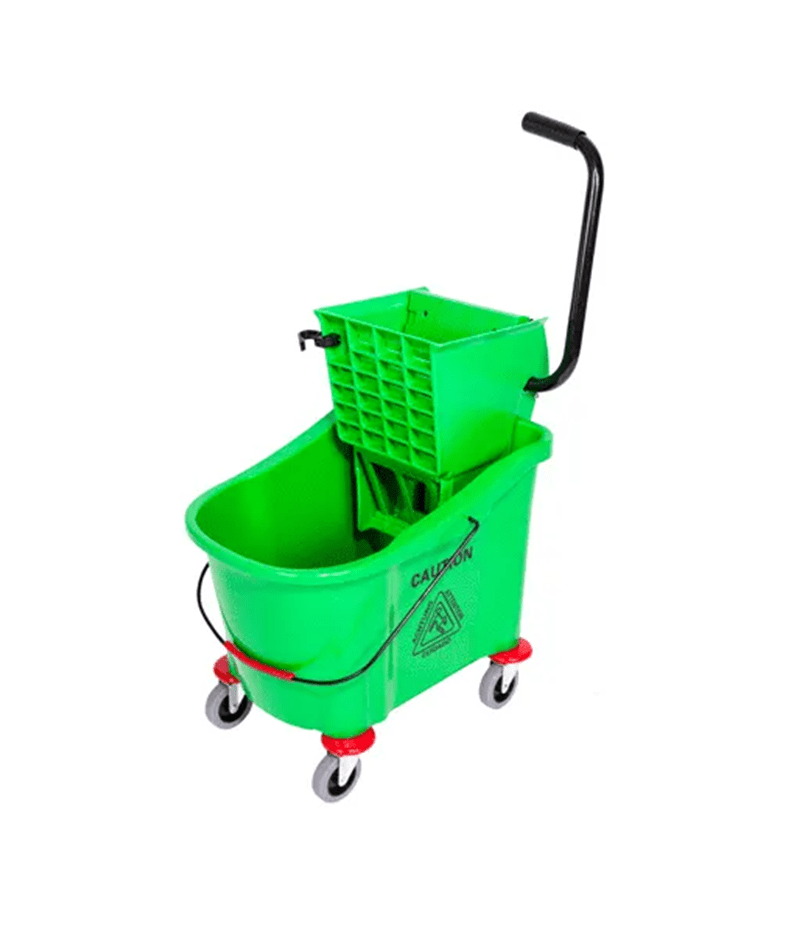 AFM Mop Unit 36L Single Bucket- Green AFM Mop Unit 36L Single Bucket- Green - Image 1